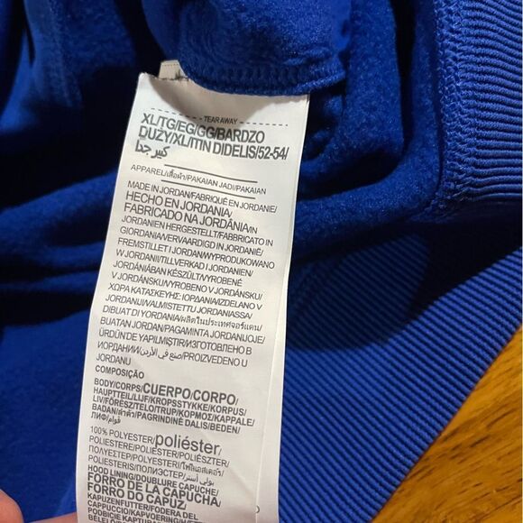 Under Armour Men’s Hoodie Loose Fit Blue NWOT - Picture 8 of 13